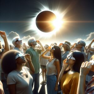 Solar eclipse viewing event