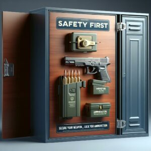 Gun safety awareness poster