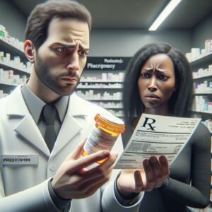 "Pharmacy mix-up incorrect prescription"