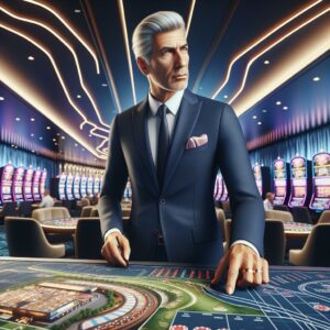 "Gaming executive steering casino project"