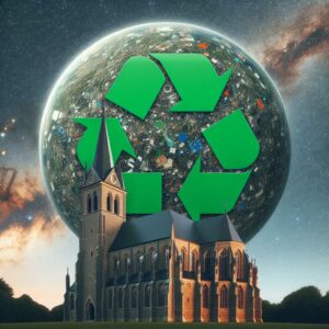 Church Recycling Bin Planet