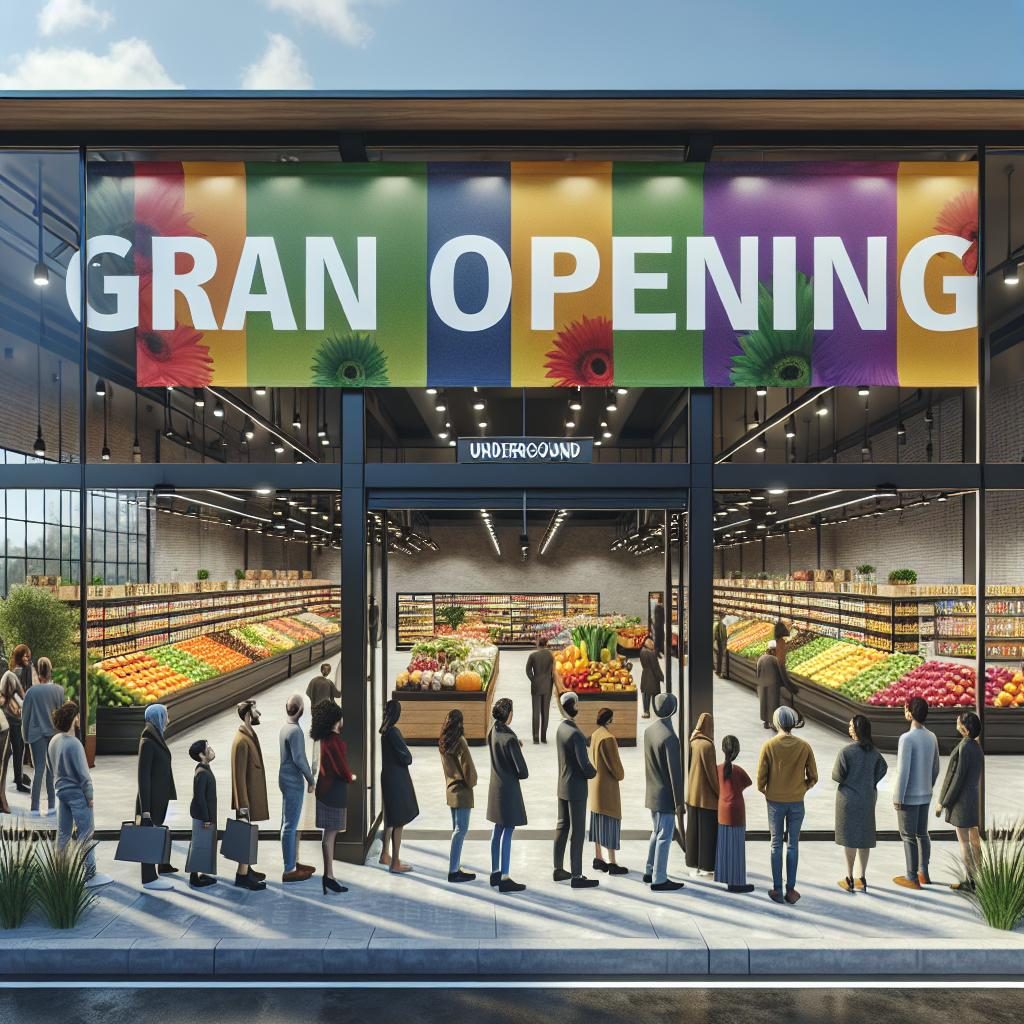 Renovated grocery store opening