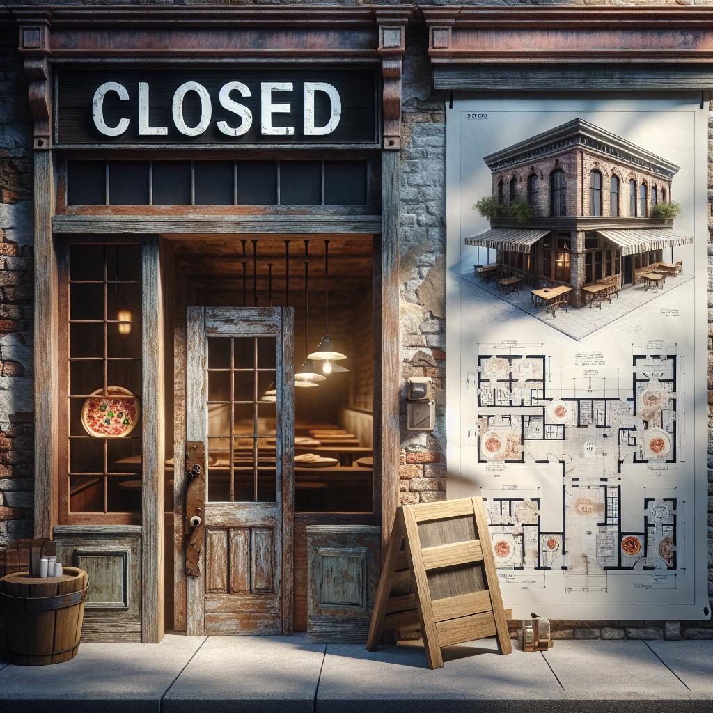 "Closed Pizzeria, Future Plans"