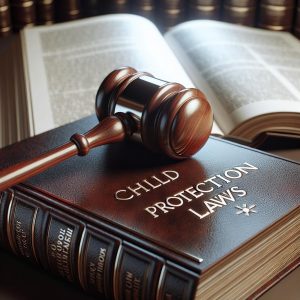 Gavel on Child Protection laws book