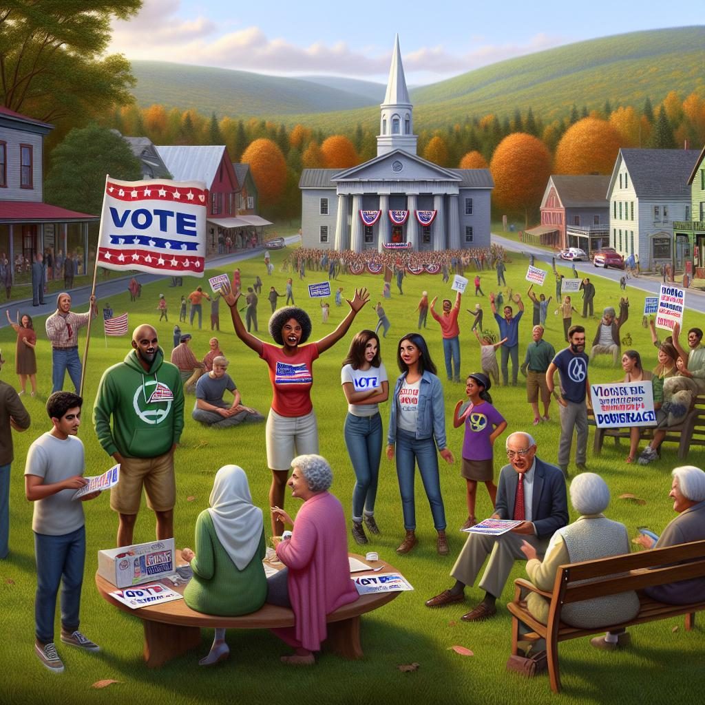 Vermont Voting Rally