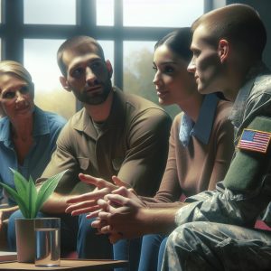 Veterans' mental health support