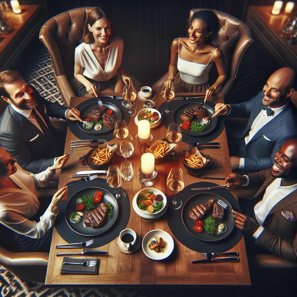 Elegant Steak Dinner