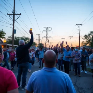 Shreveport Residents Celebrate Power Restorations as Normalcy Returns