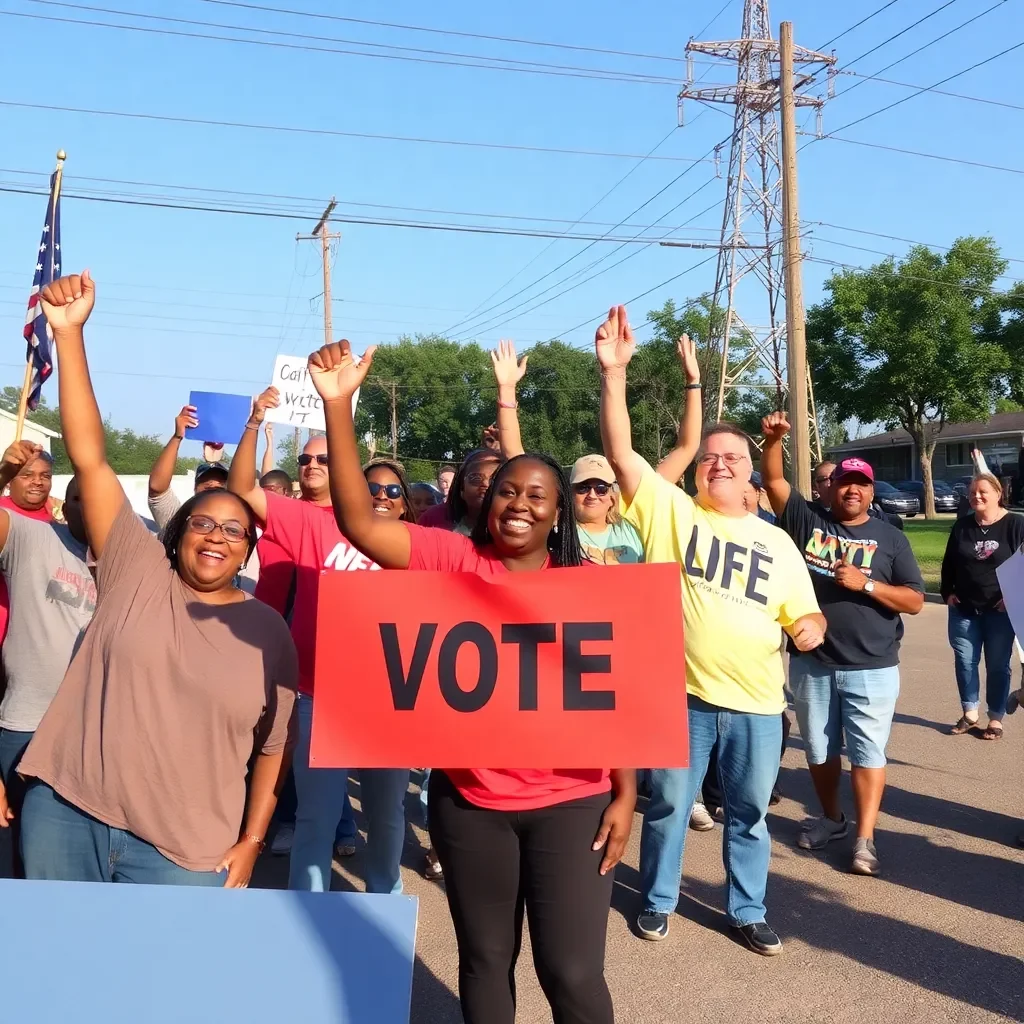 Shreveport Residents Celebrate Power Restoration as Early Voting Begins