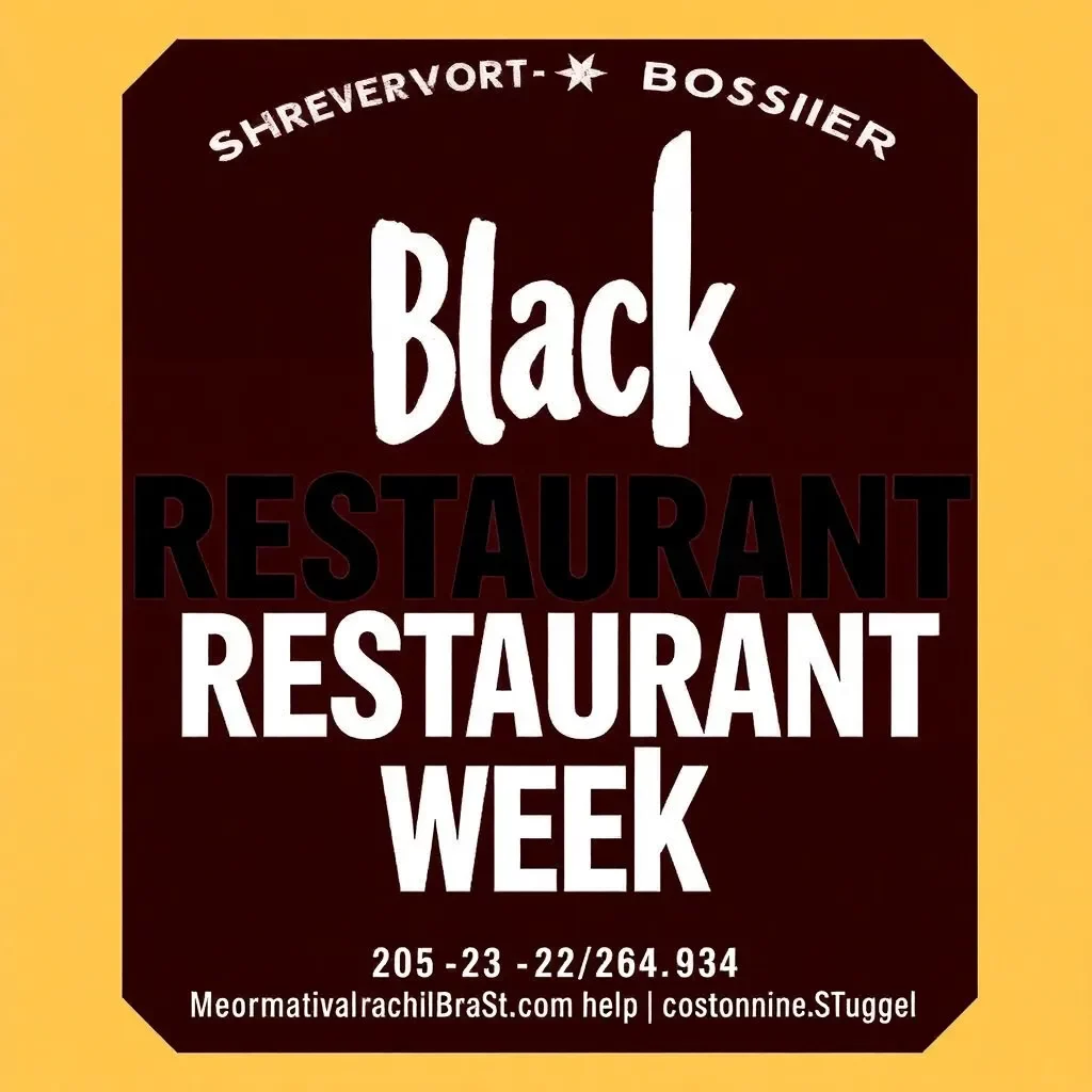 Get Ready for Shreveport-Bossier Black Restaurant Week: A Celebration of Culinary Diversity and Local Flavor