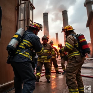 Close Call at SWEPCO Power Plant: Shreveport Firefighters Save Trapped Workers in Dramatic Rescue