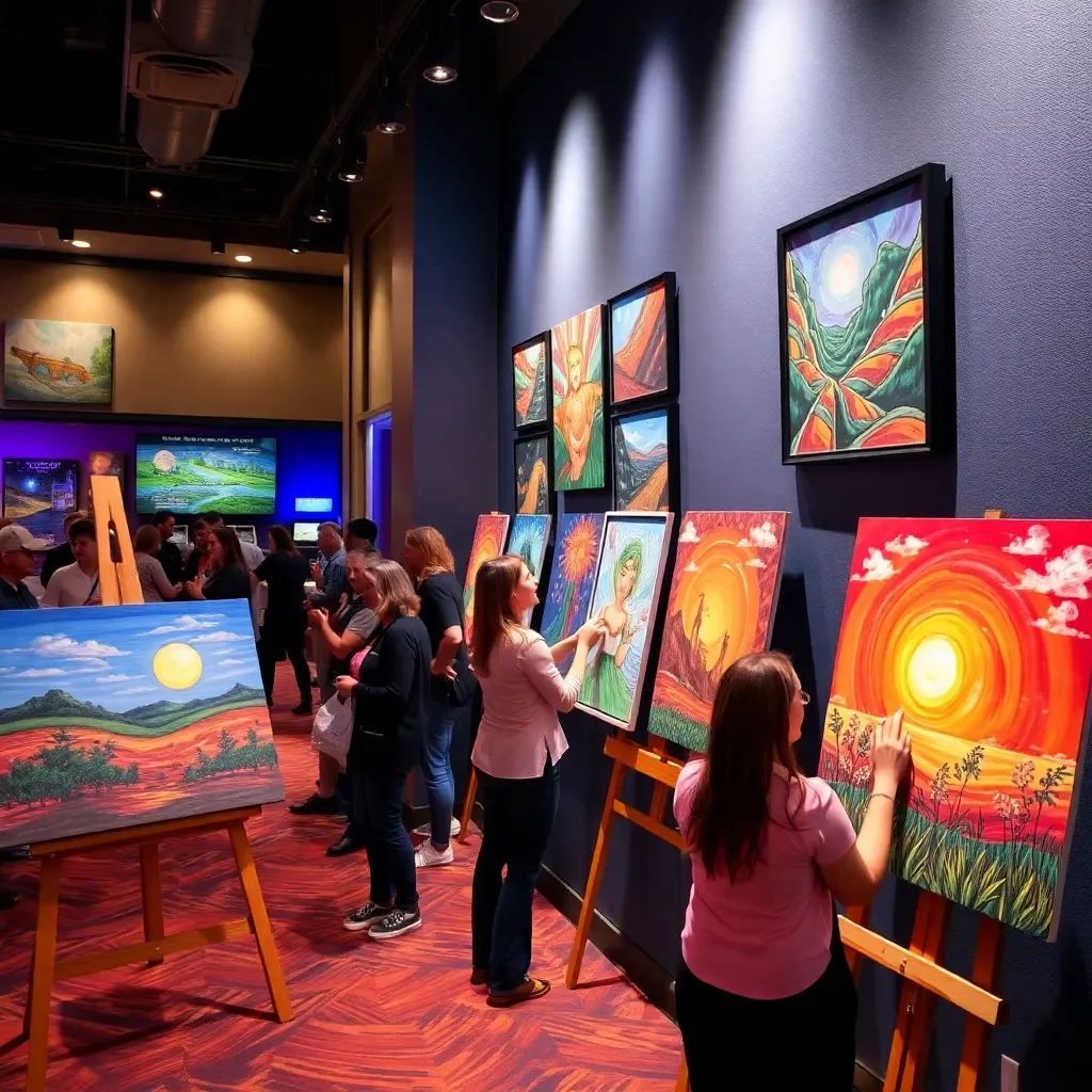 Art Comes Alive in Bossier City: Local Artists Showcase Their Talent at Live! Casino & Hotel