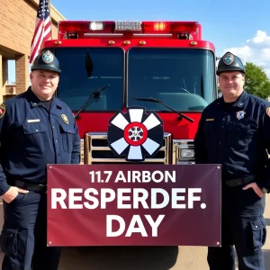 Celebrating National First Responders Day in Shreveport, Louisiana