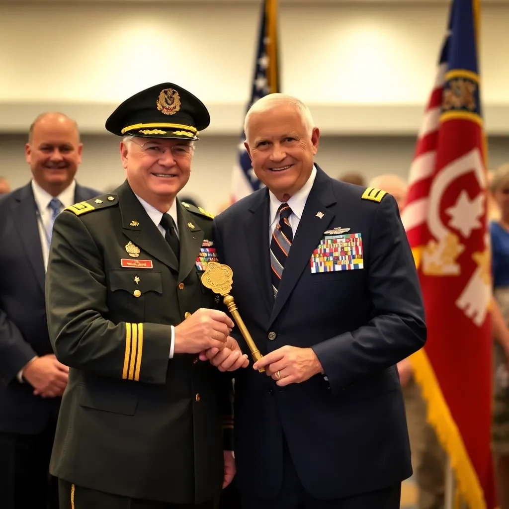 Shreveport Honors Maj. Gen. Charles Bolton with Key to the City in Heartfelt Ceremony