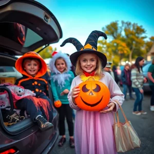 Spooktacular Fun Unites Community at Shreveport's Annual Trunk or Treat Event