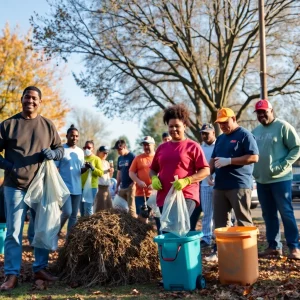 Shreveport Residents Unite for Successful Fall Clean-Up Event