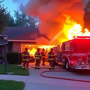 Shreveport Garage Fire Sparks Quick Response from Firefighters