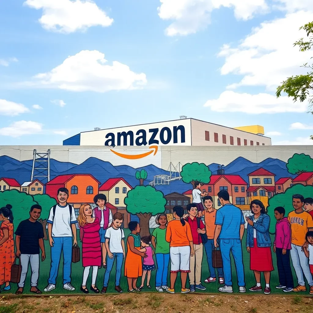 Shreveport's New Amazon Facility Showcases Local Artistry and Community Spirit