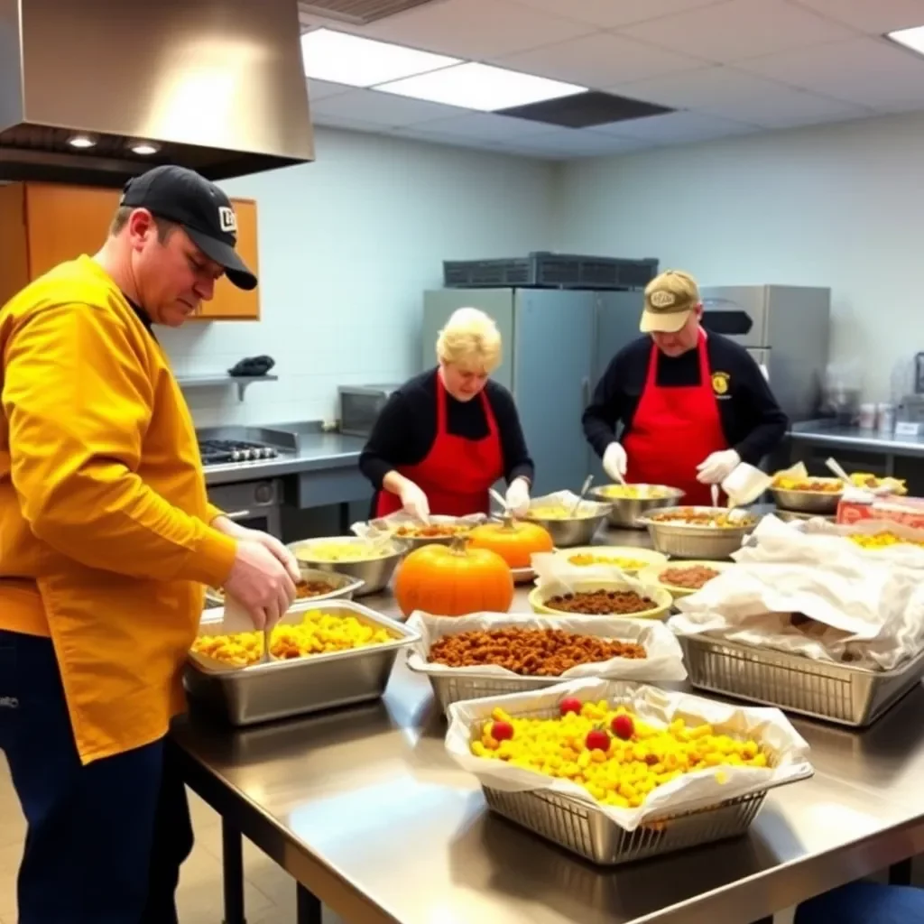 Shreveport Community Rallies to Provide Thanksgiving Dinner for Local Firefighters