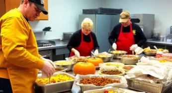 Shreveport Community Rallies to Provide Thanksgiving Dinner for Local Firefighters