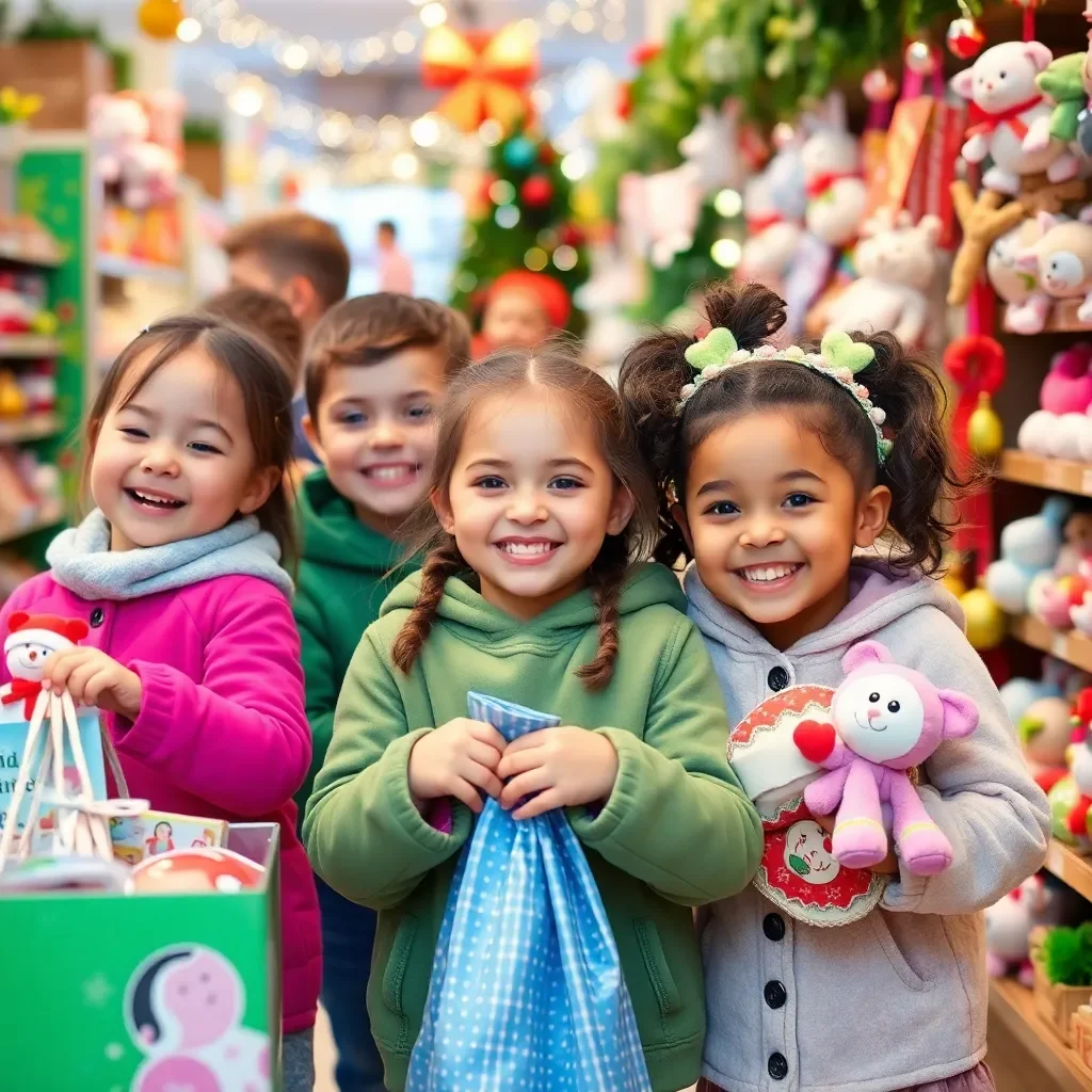 Bossier City Celebrates Young Hero's $3,500 Toy Shopping Spree in Heartwarming Tradition