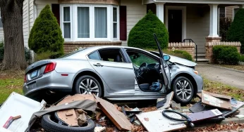 Tragic Accident in Princeton: Woman Dies After Crash into Home