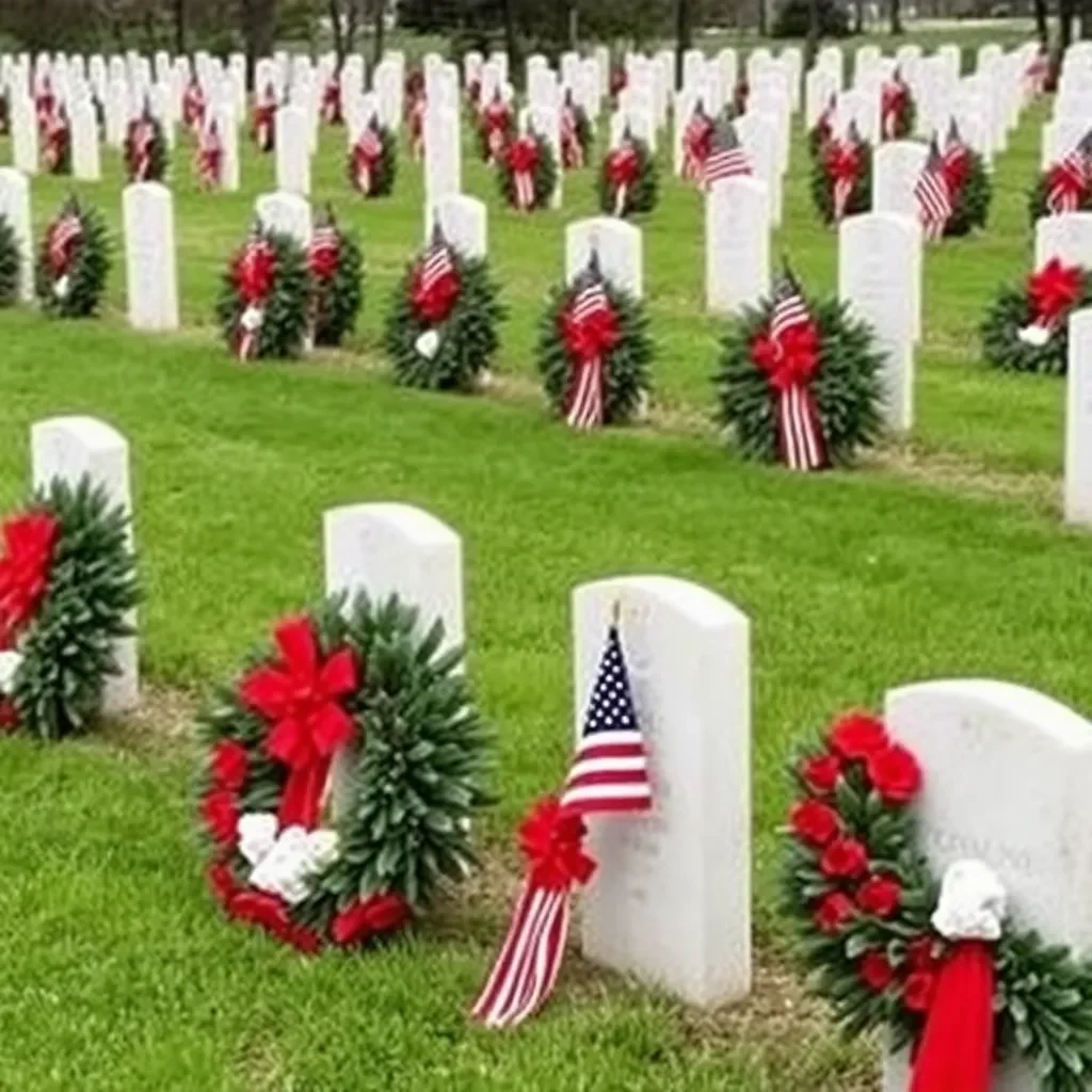 Shreveport Commemorates Veterans on Wreaths Across America Day