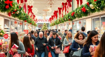 Last-Minute Holiday Shoppers Fill Stores in Shreveport