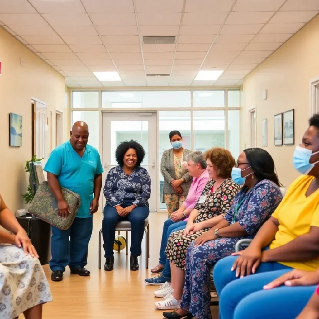 Modern mental health facility providing care in Louisiana