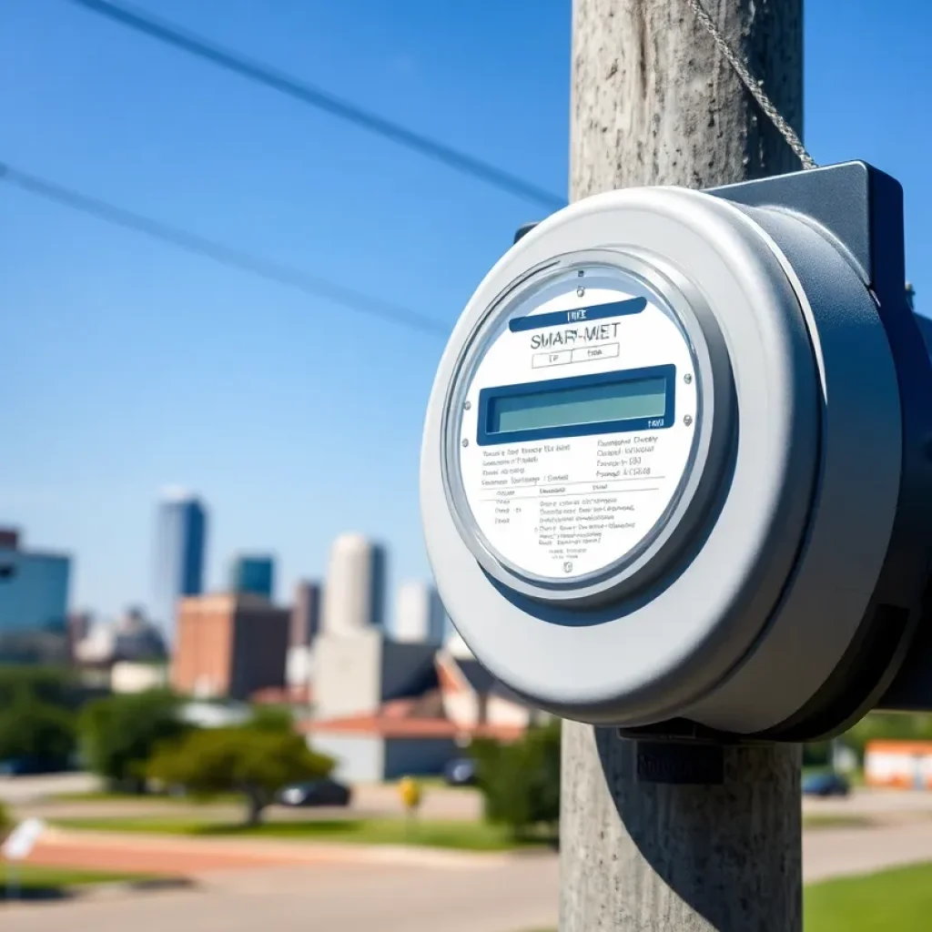 Smart meter installation in Shreveport, LA