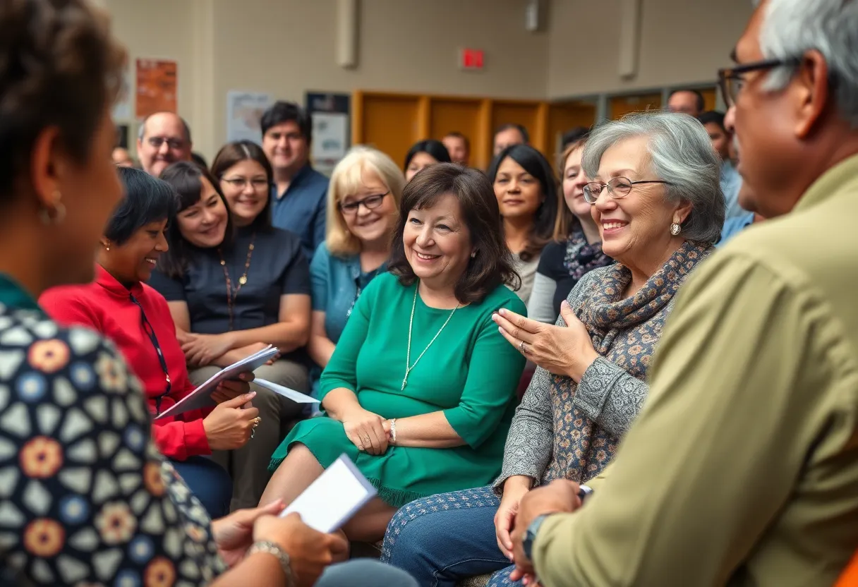 Community members gathered to honor a beloved educator's memory.