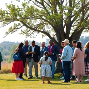 Community gathering in remembrance of Shelby Lee Smith