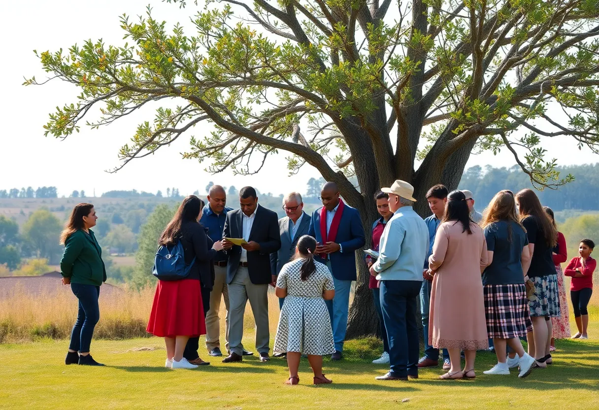 Community gathering in remembrance of Shelby Lee Smith