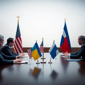 International diplomatic talks involving Ukraine, U.S., and Russia