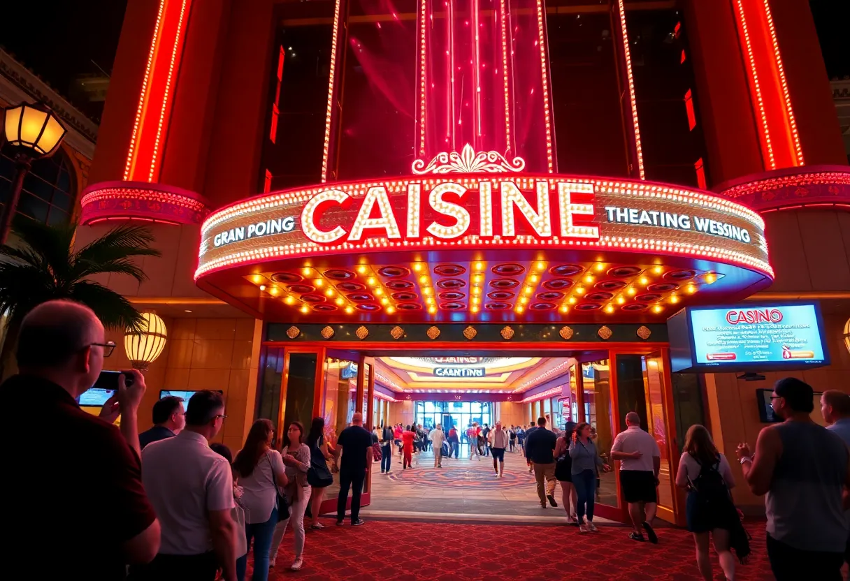 Grand opening ceremony of Live! Casino & Hotel in Bossier City