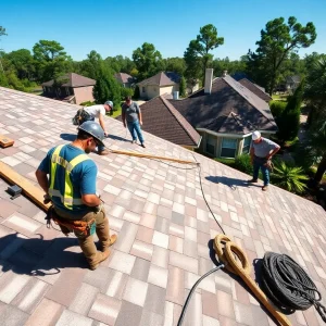 Roofing contractors providing services in Northwest Louisiana neighborhood