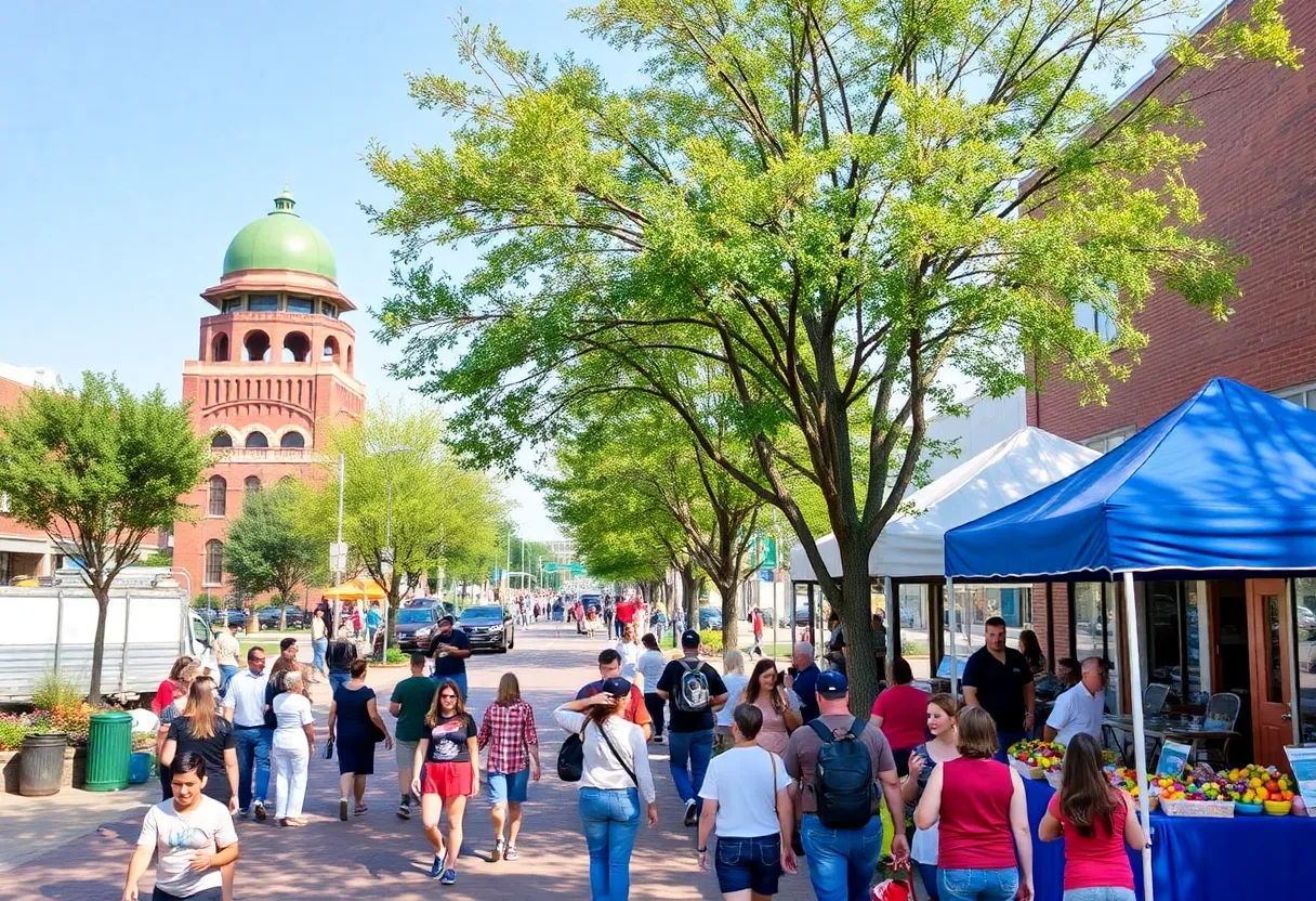 A collage of Shreveport-Bossier attractions and community events promoting tourism.