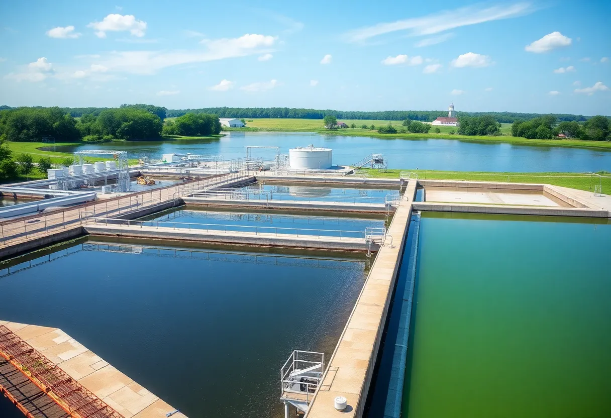 T.L. Amiss Water Treatment Plant in Shreveport, Louisiana