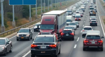 Traffic Jam Alert: Major Collision on I-220 in Shreveport