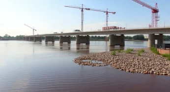 Shreveport’s New Jimmie Davis Bridge Construction Progressing