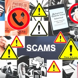 Awareness about phone scams and fraud.