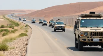 Military Takes Control at US-Mexico Border