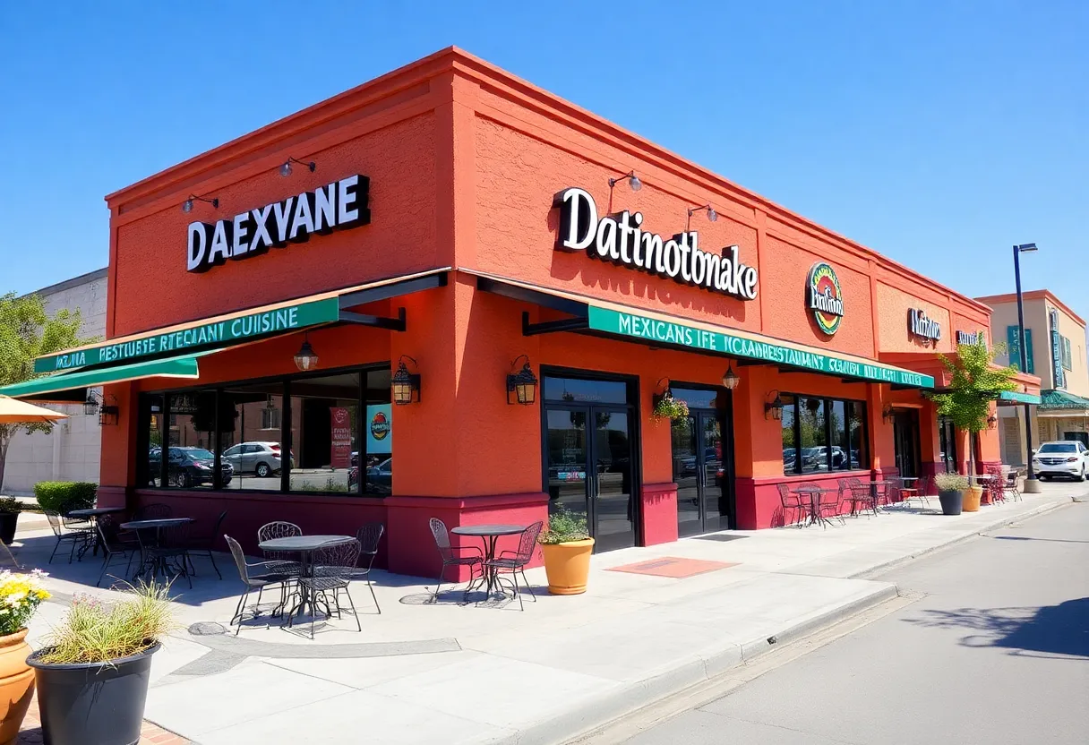 New El Compadre restaurant building being constructed