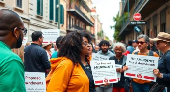 New Orleans Voters Reject Four Proposed Amendments