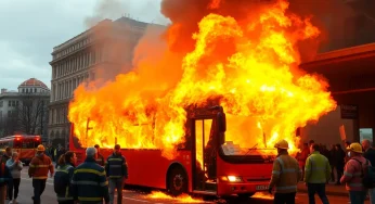 Shreveport Bus Fire Results in Explosion, All Safe