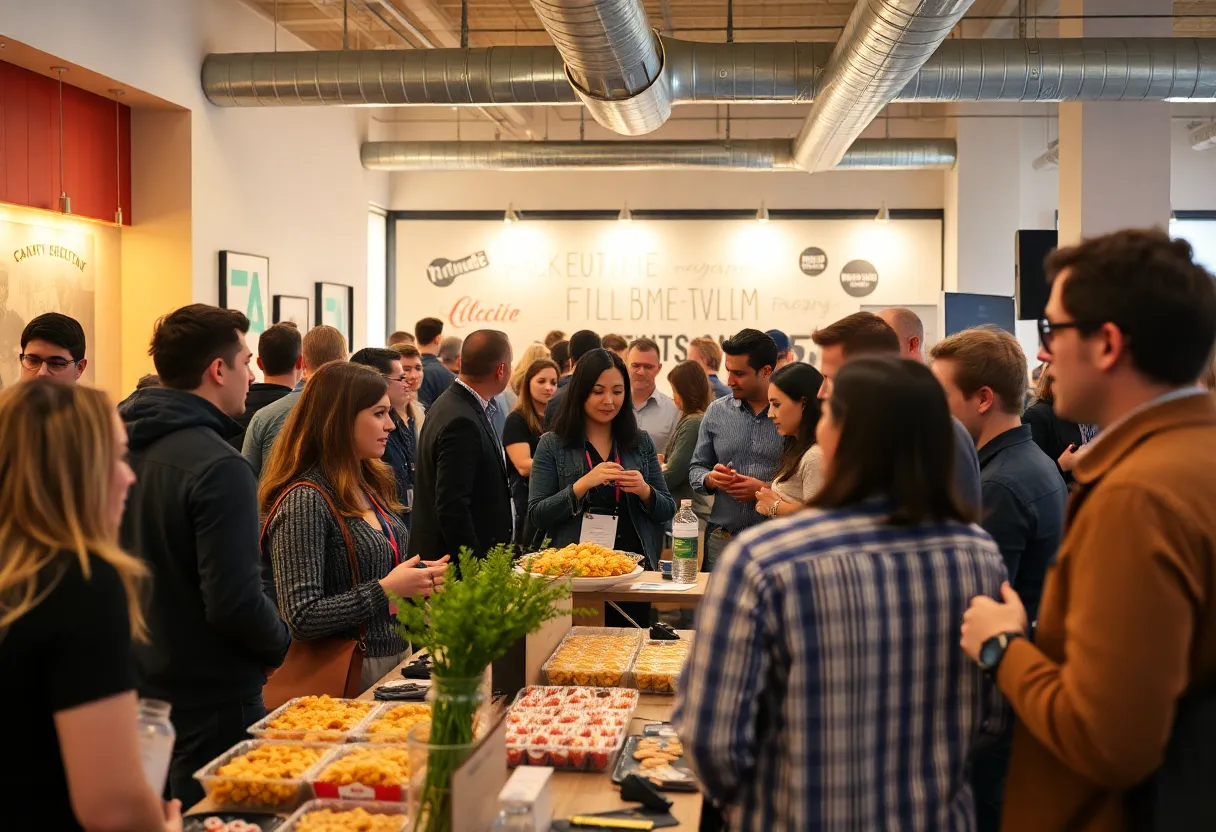 People networking at a film meetup in Shreveport-Bossier