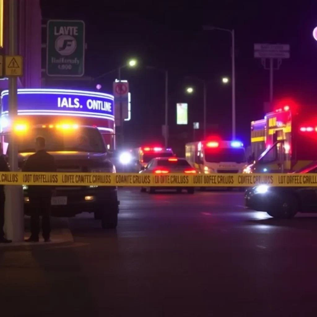 Police presence outside nightclub following shooting