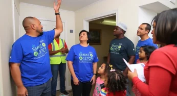 Shreveport Community Installs Smoke Detectors for Safety