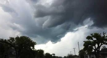Severe Storms and Tornadoes Shake Shreveport, Louisiana